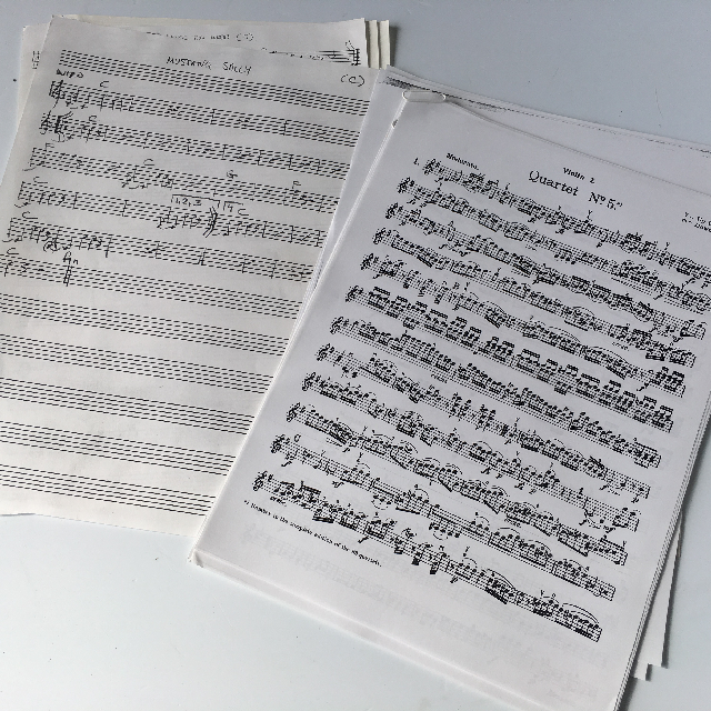 MUSIC, Sheet Music